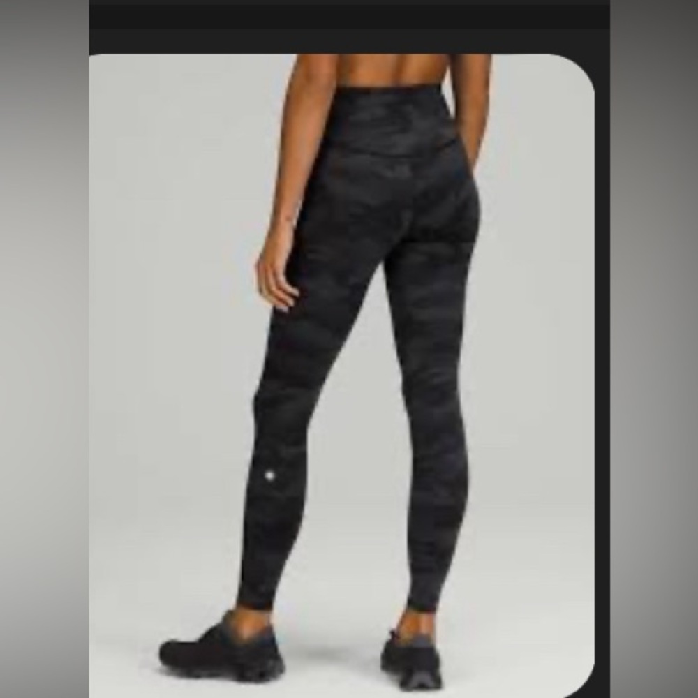 lululemon base pace leggings camo